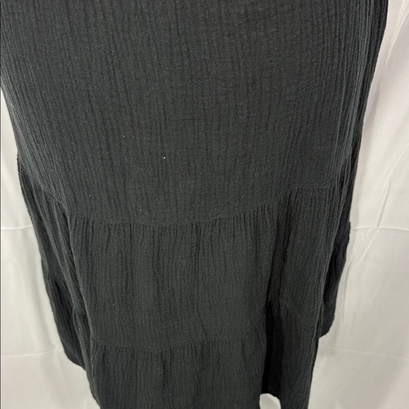 Madewell Elegant Black Button-Down Dress Shirt Size 4 - Picture 8 of 11